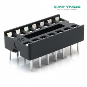 16 Pin DIP IC Socket Base Adaptor | JEDEC Compliant IC Socket