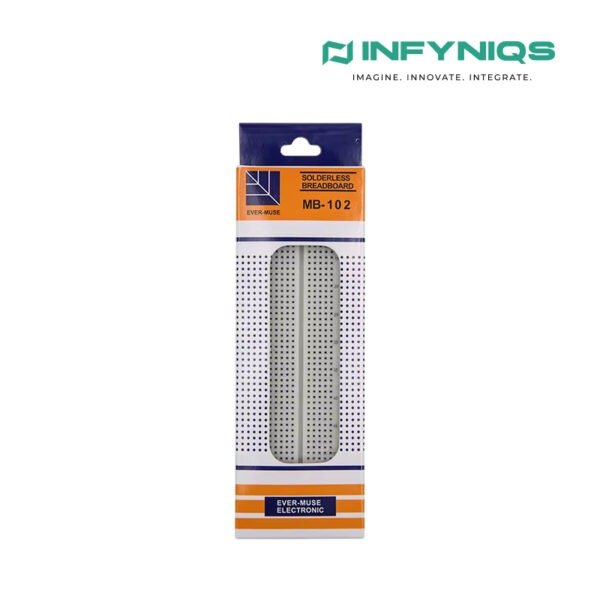 830-Point Solderless Mini PCB Breadboard MB-102 | High Quality Breadboard