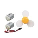 Mini-130-DC-Motor-Yellow-Soft-Fan-Blade-Kit-no-logo
