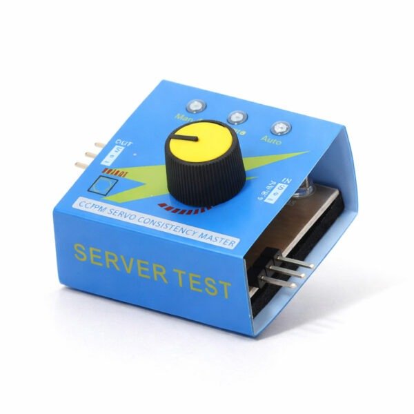 4.8–6V Servo Motor Tester & ESC Consistency Tester with Indicator Light