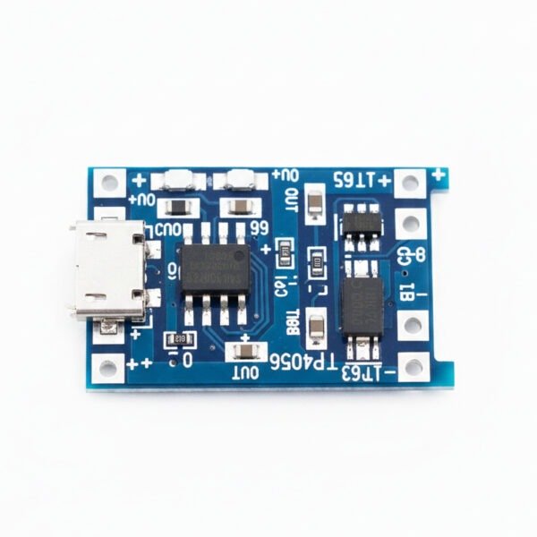TP4056 Battery Charging Protection Module with Micro USB | Li-ion Charger Board