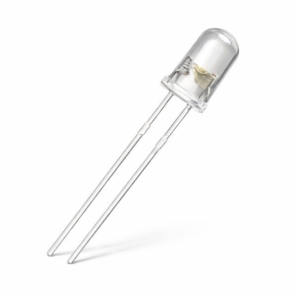 5mm LED Indicator Light – Yellow, Green, Red, White for Arduino ...