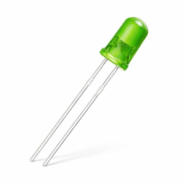 5mm LED Indicator Light – Green for Arduino & Electronics