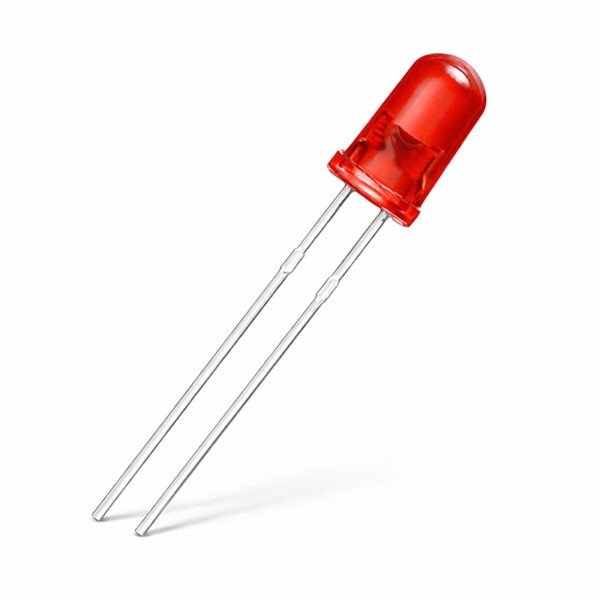 5mm LED Indicator Light – Red for Arduino & Electronics