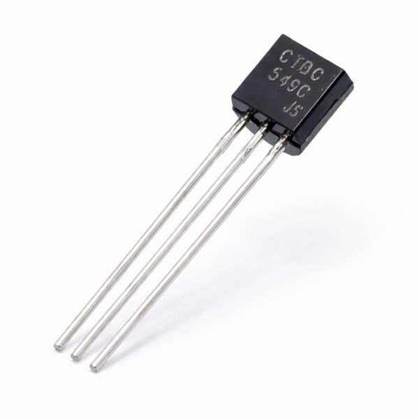 BC549 NPN Transistor TO-92 Low Noise Amplifier Transistor