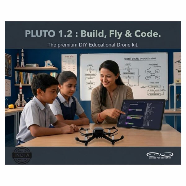 Pluto 1.2 DIY Educational Nano Drone Kit | Programmable STEM Drone
