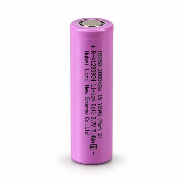 18650 3.7V 2000mAh Rechargeable Li-ion Battery – Hubei Limi